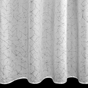 ZÁCLONA NA PÁSKE ROXI 140X270 CM BIELA