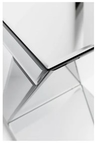 Luxury príručný stolík Z 45x33 cm sklo