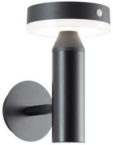 Brilliant - LED Solárne nástenné svietidlo so senzorom MAGUA LED/4W/3,7V IP44