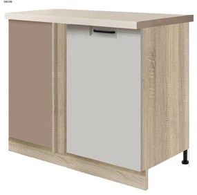 Skrinka do kuchyne Favorit 25d p latte