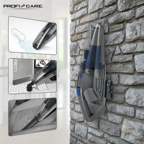 ProfiCare AKS 3034 ručný vysávač 2v1, sivá