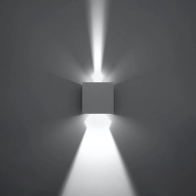 Nástenné LED svietidlo Luca, 1x LED 6w, 3000k, w