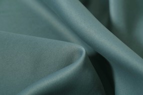 Modrozelený záves OXFORD 140x250 cm Zavesenie: Kovové krúžky