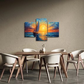 Obraz - Plachetnica (90x60 cm)
