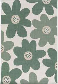 Balta, Kusový koberec Palma Natural 16823-460 - na von aj na doma, 120x170, zelená, chodba / predsieň