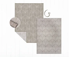 Obojstranný koberec Pangli linen