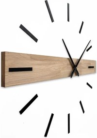 Moderné nástenné hodiny s dreveným pásom do obývačky | SENTOP MAS025-3041