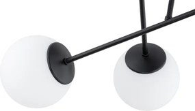 BRILAGI - Prisadený luster MILO 4xE27/60W/230V čierny