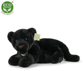 Plyšový čierny panter ležiaci 40 cm ECO-FRIENDLY