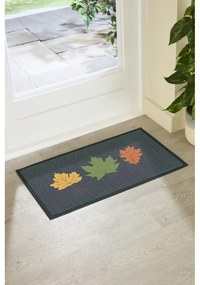 Rohožka 40x70 cm Autumn Leaves on Green – Artsy Doormats