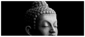 Obraz - Budha, portrét (120x50 cm)