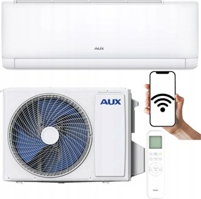 Klimatizátor Aux Q-Smart Eco 3,5 kW Wifi Klimatizácia Na Stenu Do Domu Kancelárie