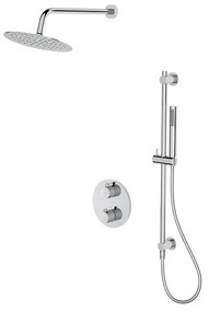 Cersanit S952-032-Sprchová sada s termostat. podomietkovou batériou ZEN lesk chróm