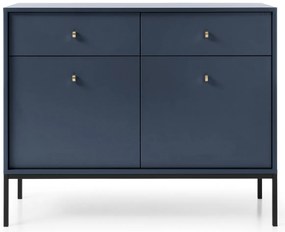 PIA Komoda so zásuvkami Mono - navy