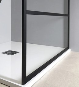 Gelco Gelco, CURE BLACK sprchová zástena 1100 mm, číre sklo, CB110