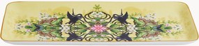 Obdĺžnikový podnos z jemného kostného porcelánu Wonderlust Waterlily