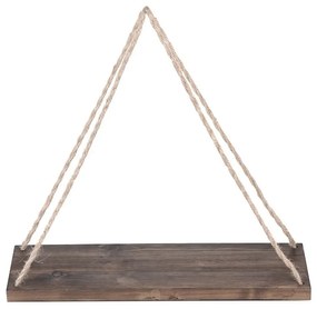 Závesná drevená polica Hang