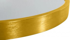 Nástenné zrkadlo Elsie M 323821 - 45x45 cm - Zlatá lesk