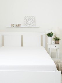 Jersey plachta Classic 180 x 200 cm – biela