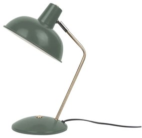 Tmavozelená stolová lampa Leitmotiv Hood