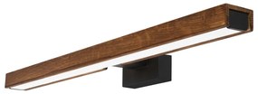 Brilagi-LED Kúpeľňové osvetlenie zrkadla WOODY MIRROR LED/12W/230V IP44 dub/čierna