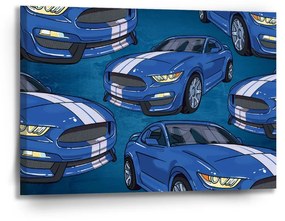 Sablio Obraz Mustang Pattern - 90x60 cm