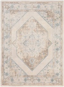 Koberec ASTRA slonia kosť / modrý