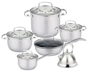 Haus Roland Súprava riadu z nehrdzavejúcej ocele 12 kusov, lesklý povrch