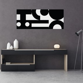 Obraz - Geometrická abstrakcia N⁰3 (120x50 cm)