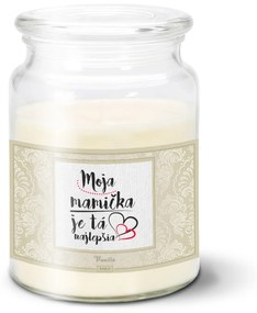 Sablio Sviečka Moja mamička je tá najlepšia - 500 g