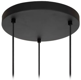 Lucide 45405/13/30 - Luster na lanku ELOISE 3xE27/40W/230V čierna