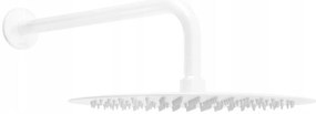 Mexen ARM set, podomietkové rameno + sprchová hlavica 30cm, biela, 79230-20 + 79211-20