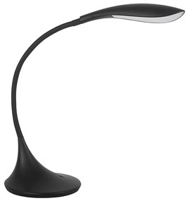 Kanlux 22343- LED Stmievateľná flexibilná stolná lampa FRANCO LED/6,8W/230V čierna