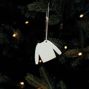 räder Porcelánová vianočná ozdoba Sweater