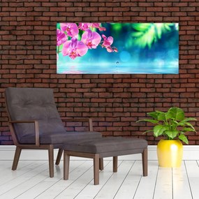 Obraz - Orchidea (120x50 cm)