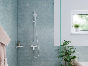 Hansgrohe Metropol, páková sprchová batéria, biela matná, HAN-32560700