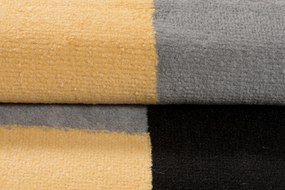 TA Koberec Z897A YELLOW MAYA PP EYM Sivý Obdĺžnikový Rozmer: 80x150 cm