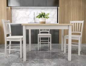 Jídelní stůl Adam 120 cm dub cremona torro/kašmír