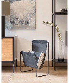 Látkový stojan na časopisy Siana – Kave Home