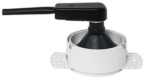 Moderné zapustené bodové svetlo biele bez rámu - Impact 70