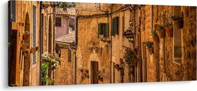 Obraz - Španielska ulica (120x50 cm)
