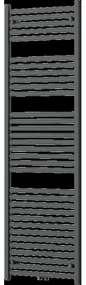 Mexen Hades kúpeľňový radiátor 1800 x 600 mm, 1000 W, antracit - W104-1800-600-00-66