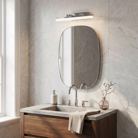 Toolight Toolight, LED nástenné svietidlo, 40cm, 6W, 4000K, 1000lm, APP1869-1W, Chrómová, OSW-66025