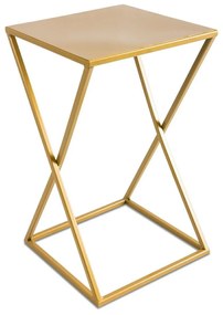 STOJAN NA KVETINÁČ LOFT5 40X24X24 CM ZLATÁ
