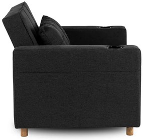 Kreslo JEREMY čierne