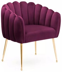 EXKLUZÍVNA STOLIČKA ELISA ZLATÉ NOHY