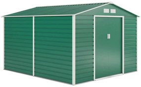 Záhradný domček G21 GAH 884 - 277 x 319 cm, zelený