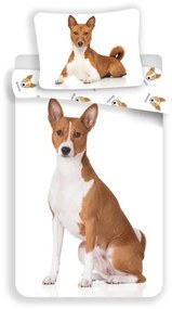 JERRY FABRICS -  Obliečky Basenji 140/200, 70/90