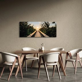 Obraz - cesta k slnku (120x50 cm)
