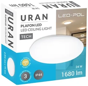 Stropná lampa ORO-URAN LED 24W-DW